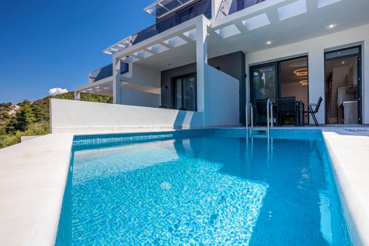 Villas Kaiafa “Ismini” ポリフロノ エクステリア 写真