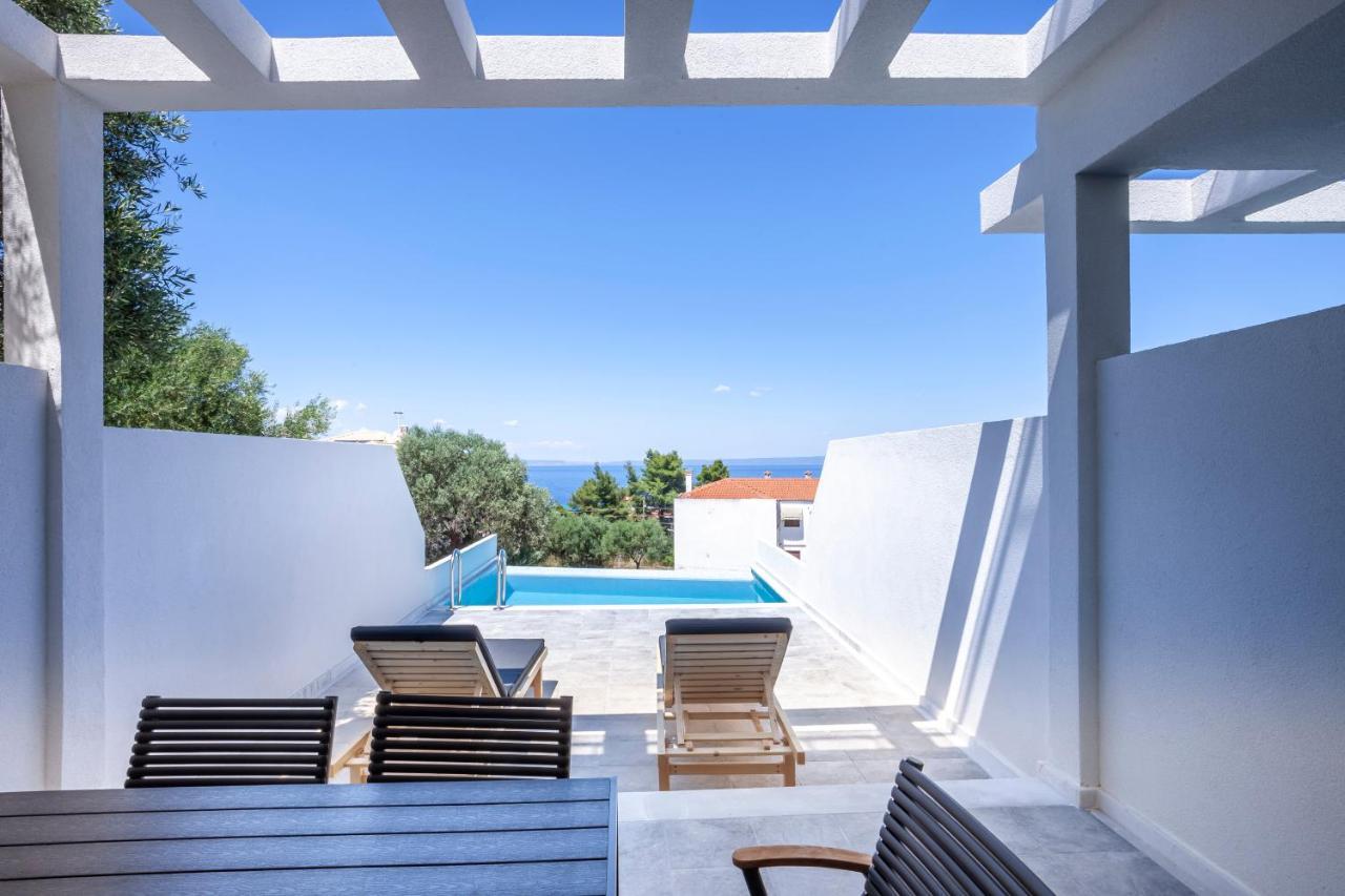 Villas Kaiafa “Ismini” ポリフロノ エクステリア 写真