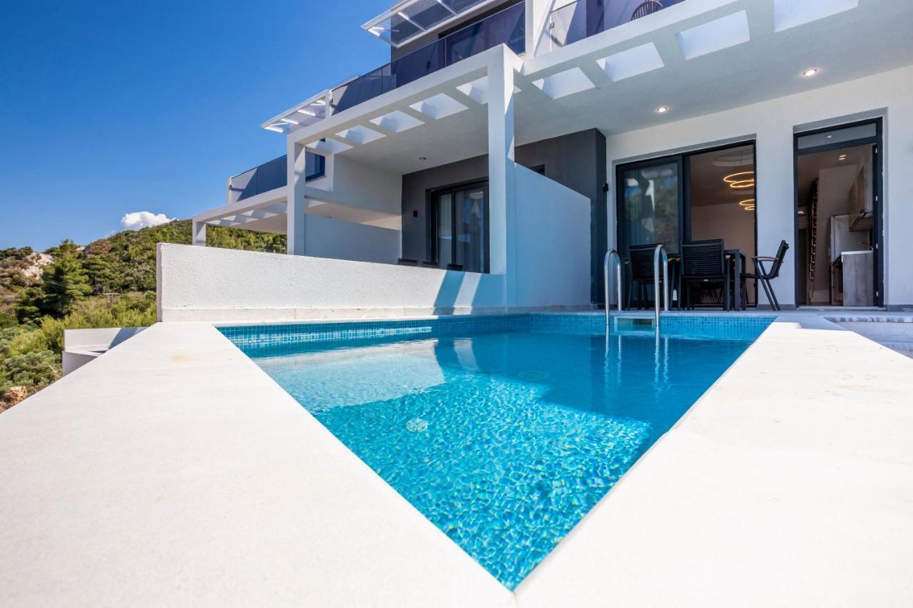 Villas Kaiafa “Ismini” ポリフロノ エクステリア 写真