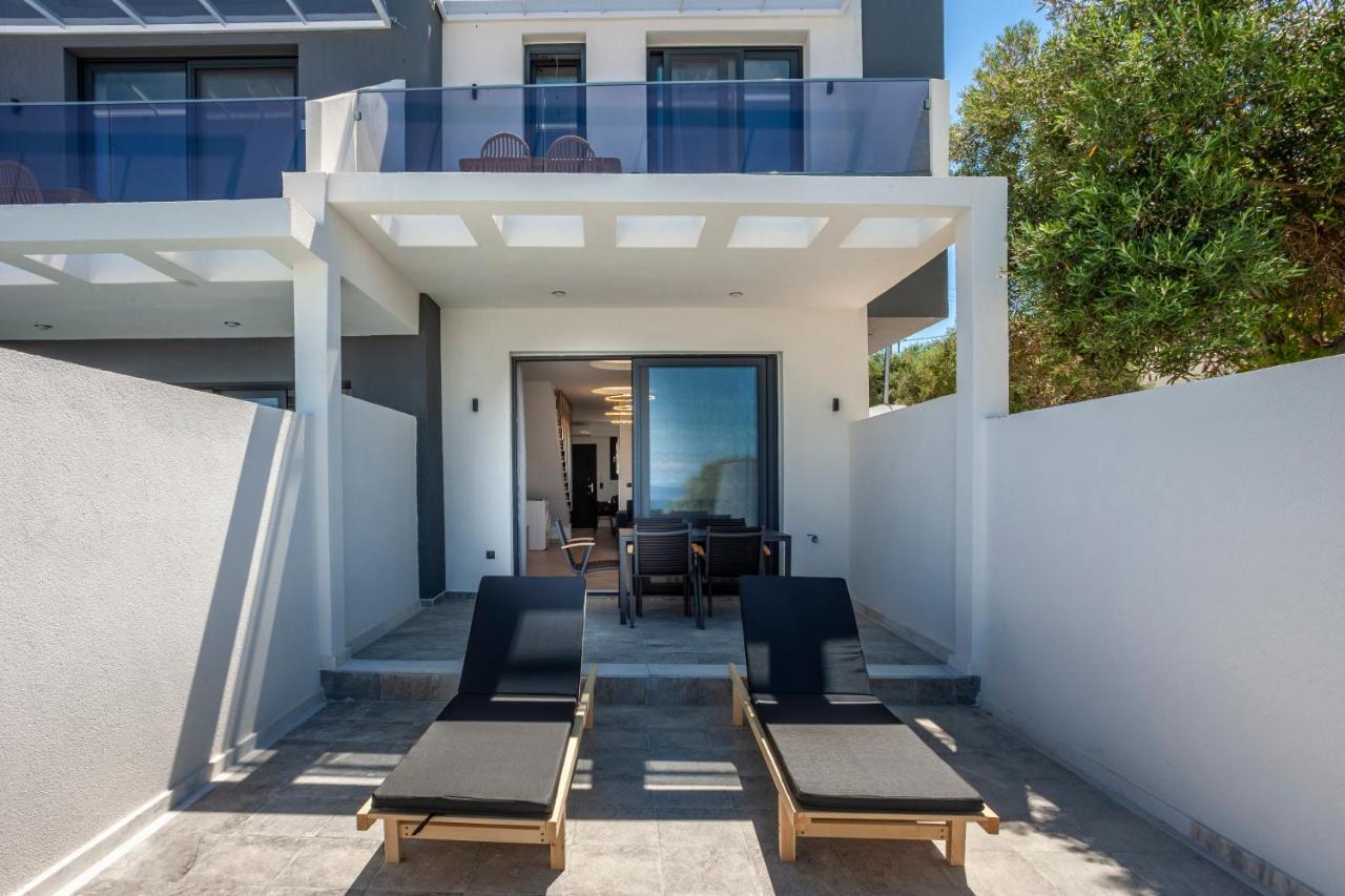 Villas Kaiafa “Ismini” ポリフロノ エクステリア 写真
