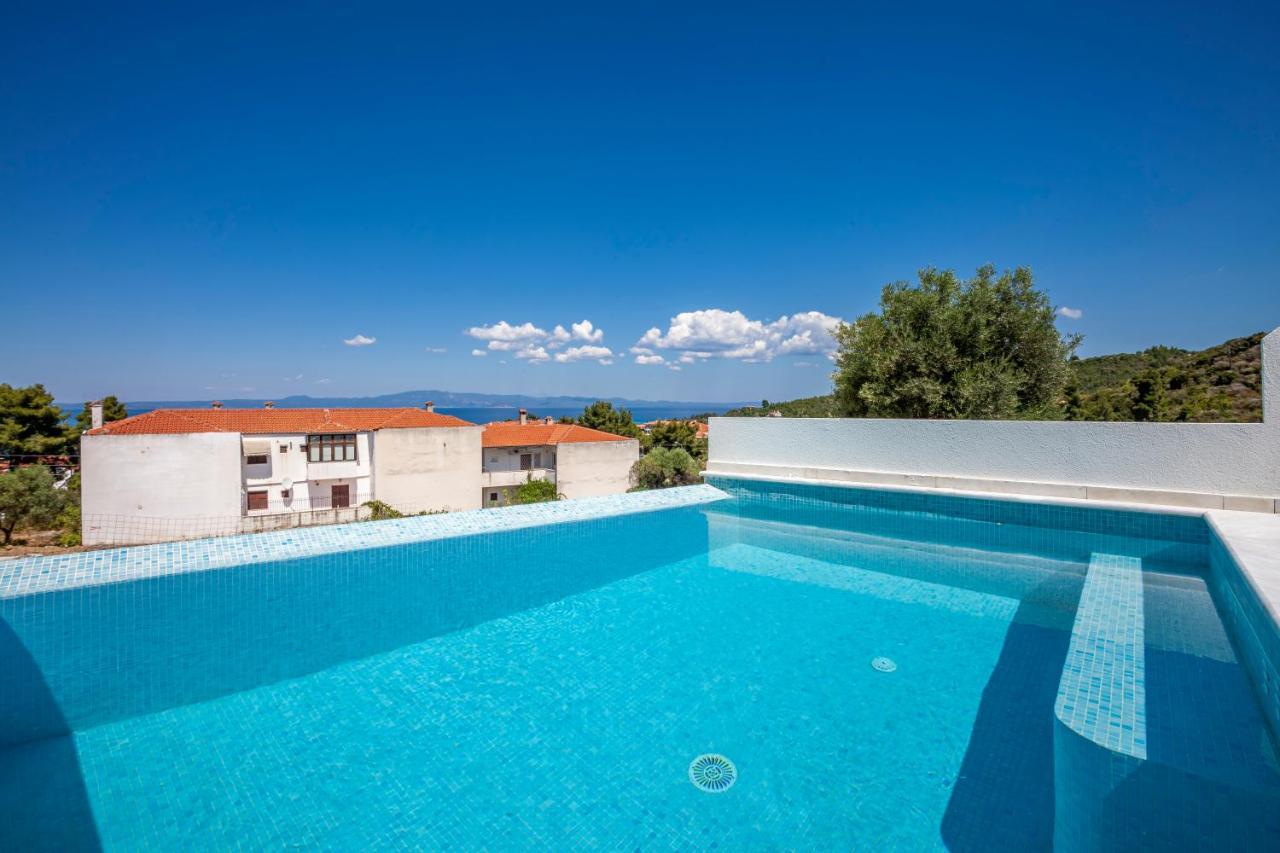 Villas Kaiafa “Ismini” ポリフロノ エクステリア 写真