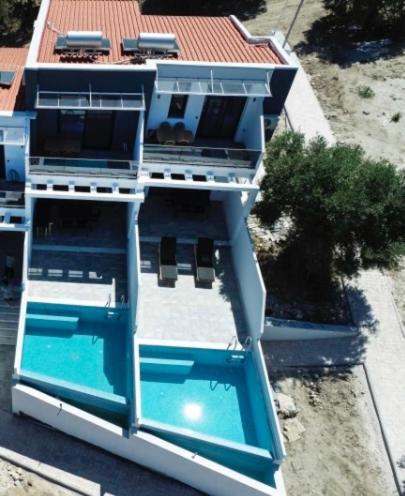 Villas Kaiafa “Ismini” ポリフロノ エクステリア 写真