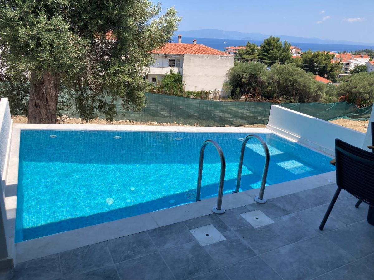 Villas Kaiafa “Ismini” ポリフロノ エクステリア 写真